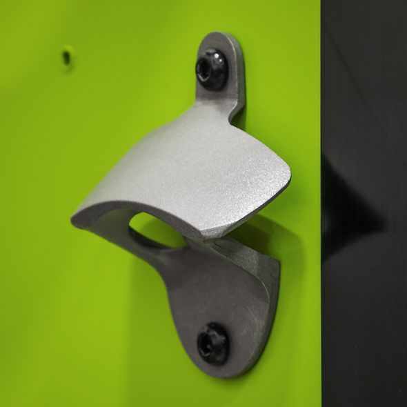 Superline PRO® Black Edition Mobile Trolley with Wooden Worktop, Hutch & 2 Drawer Riser 15 Drawer 1549mm