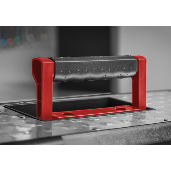 Stainless Steel Toolbox with Tote Tray 660mm