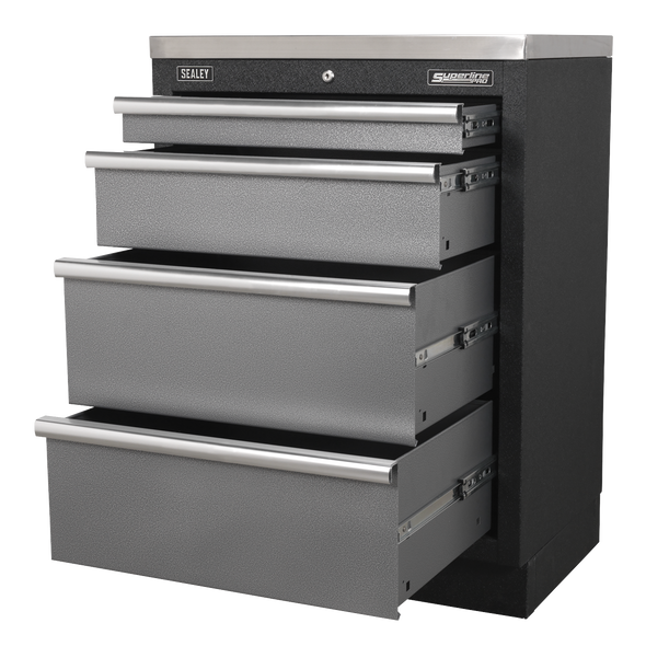 Superline PRO® Modular Cabinet 4 Drawer 680mm