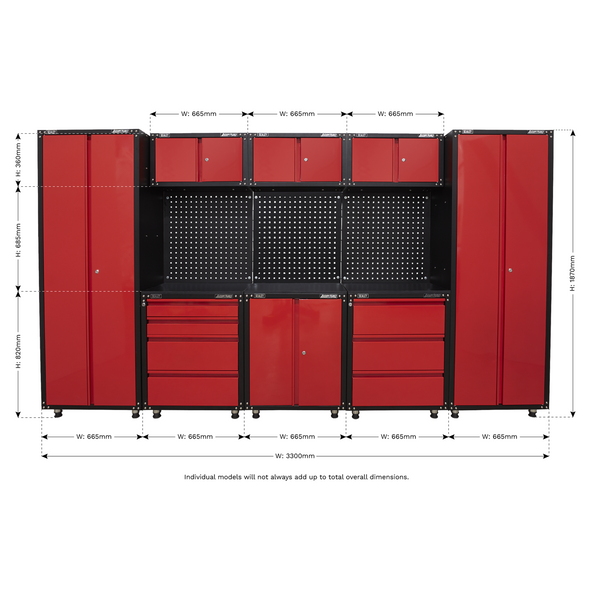 American PRO® Storage System 3.3m