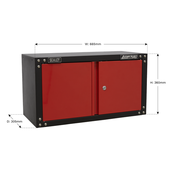 American PRO® Modular Wall Cabinet 2 Door 665mm