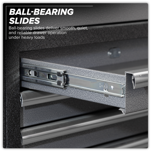 Superline PRO® Storage System with Stainless Worktop 4.92m - APMSSTACK17SS