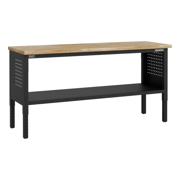 Superline PRO® Modular Workbench with Wooden Worktop 1830mm