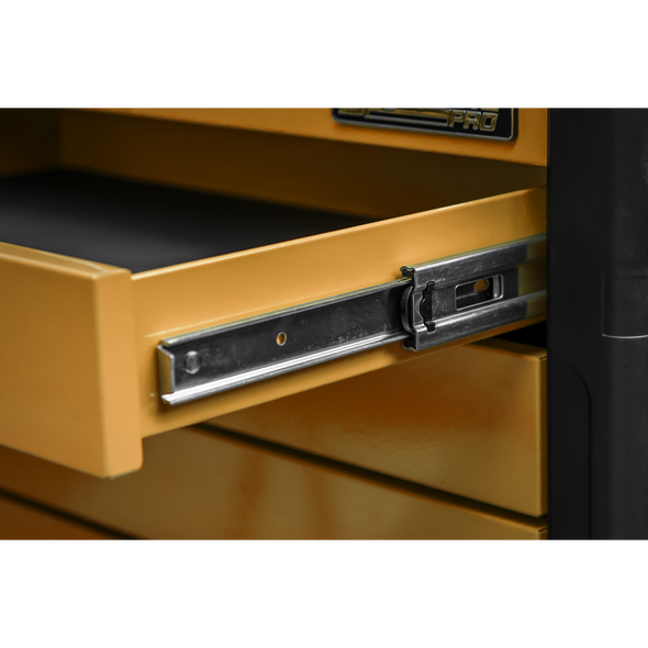 Superline PRO® Push-To-Open Topchest & Rollcab Combination 11 Drawer - Orange