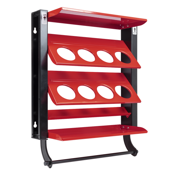 Spray Can Storage Rack with 8 Can Holders