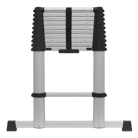 Aluminium Professional Telescopic Ladder 11-Tread - EN 131