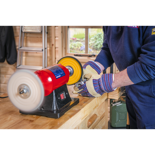 150mm Bench Mounting Buffer/Polisher 370W/230V