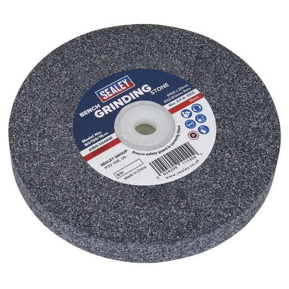 150 x 20mm Grinding Stone 32(13)mm Bore - A36Q Coarse