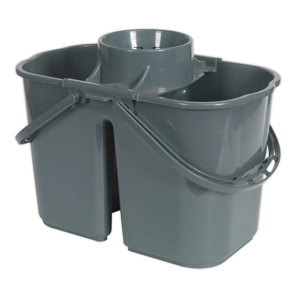 Mop Bucket 15L - 2 Compartment