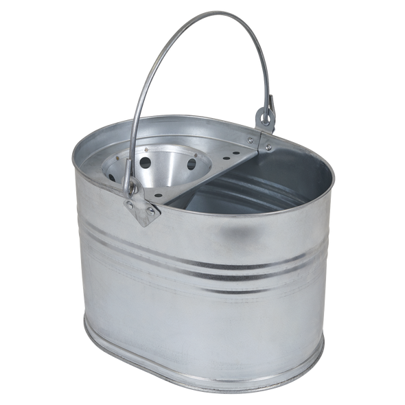 Mop Bucket 13L - Galvanized