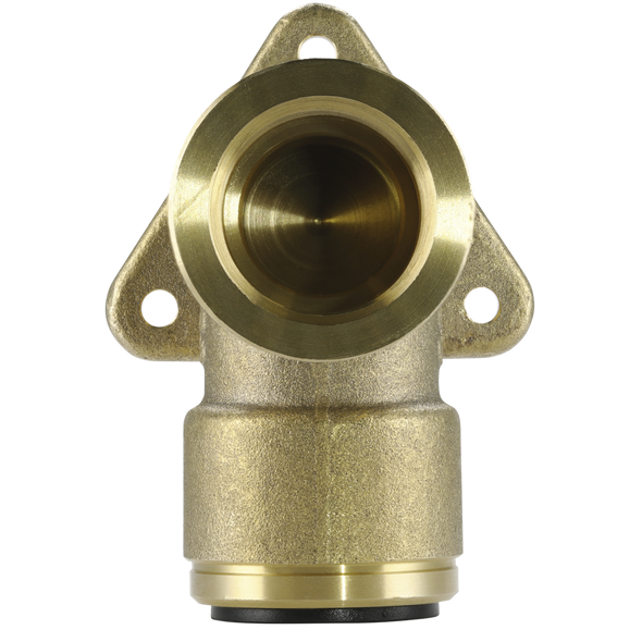 John Guest® Brass Wingback Elbow 22mm x 3/4"BSP