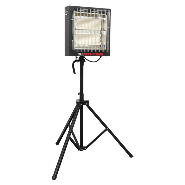 Ceramic Heater with Tripod Stand 1.4/2.8kW, 230V