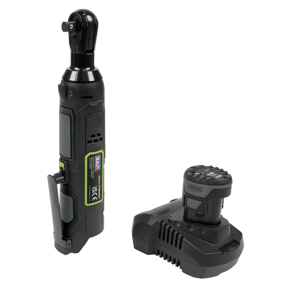 SV10.8 Series 3/8"Sq Drive Cordless Ratchet Wrench Kit 45Nm 10.8V 2Ah