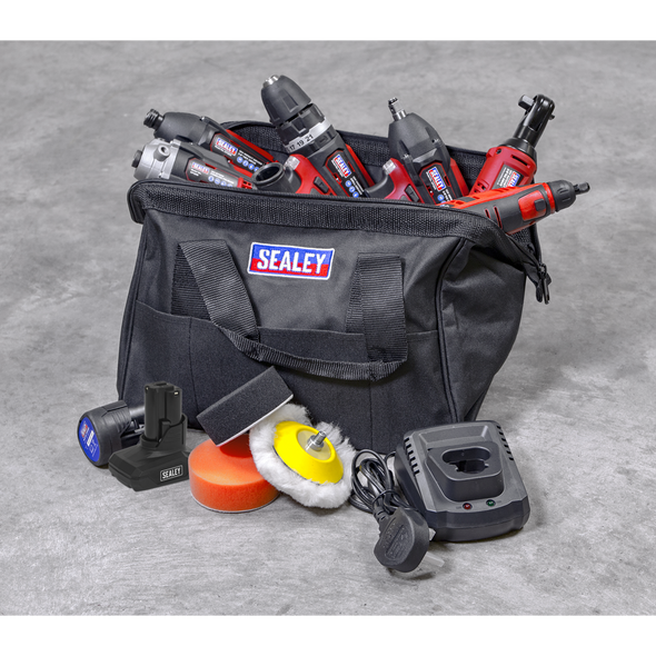 6 x SV12 Series Cordless Power Tool Kit 12V - 2 Batteries