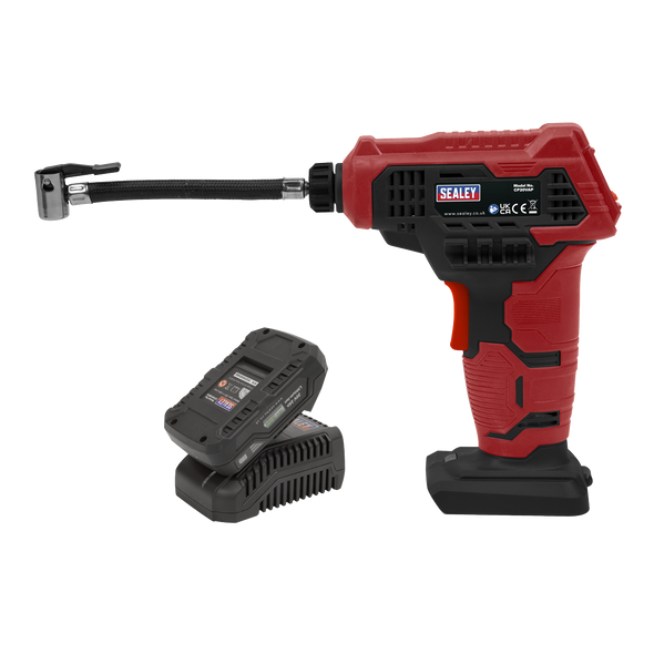 SV20 Series Cordless Tyre Inflator Kit 20V 2Ah