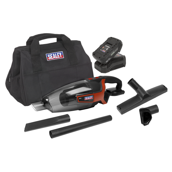 SV20 Series 650ml Cordless Handheld Vacuum Cleaner Kit 20V 2Ah