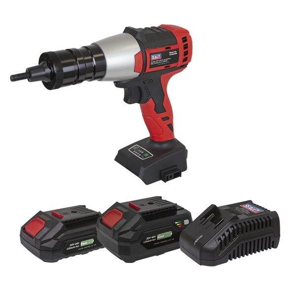SV20 Series Brushless Cordless Nut Riveter 20V - 2 Batteries