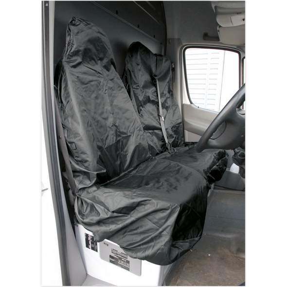 Heavy-Duty Van Seat Protector Set 2pc