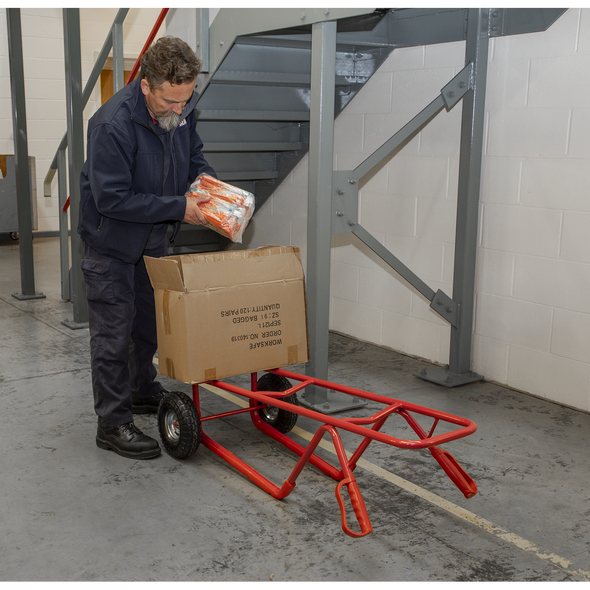 Sack Truck with Pneumatic Tyres 300kg Capacity - CST999