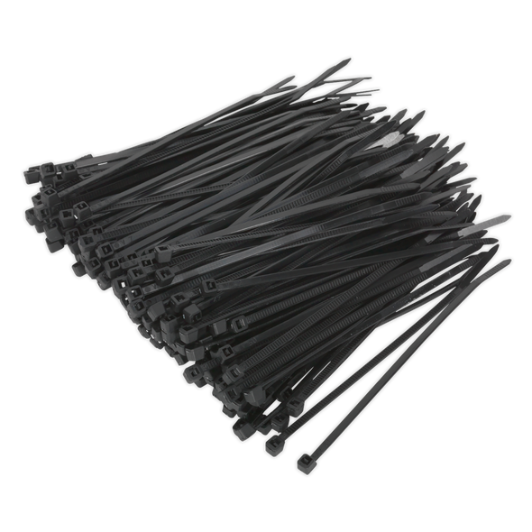 Cable Tie 100 x 2.5mm, Black - Pack of 200