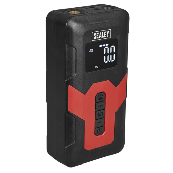 Rechargeable Tyre Inflator & Power Bank with Worklight 12V