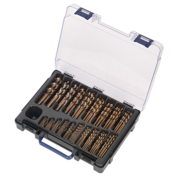 HSS Cobalt Fully Ground Drill Bit Assortment 1-10mm 170pc