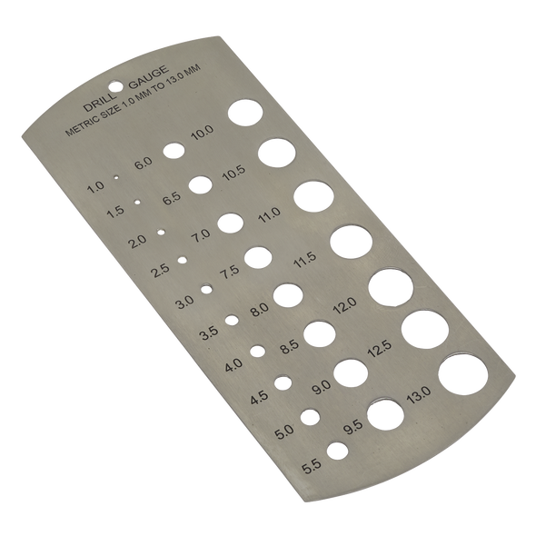 Metric Drill Gauge 1-13mm