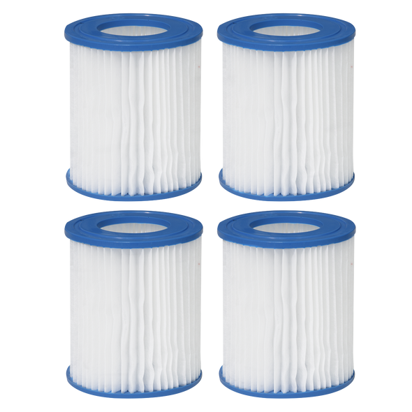Dellonda Swimming Pool Filter Cartridge - Pack of 4 - DL116