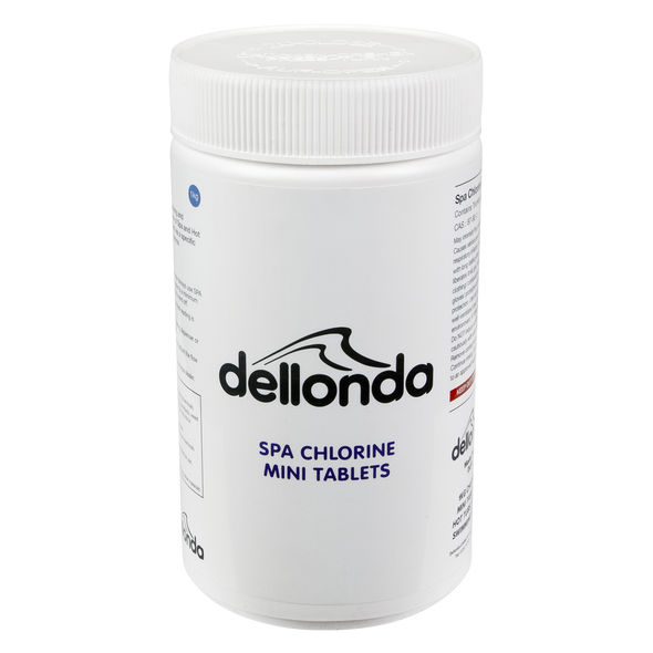 Dellonda Chlorine Mini Tabs for Hot Tubs/Spas & Swimming Pools 1kg