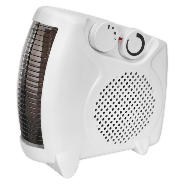 Fan Heater with 2 Heat Settings & Thermostat 2000W/230V