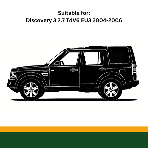 Timing belt cambelt kit for Discovery 3 2.7 TdV6 EU3 including Dayco belts idlers and auxiliary belt