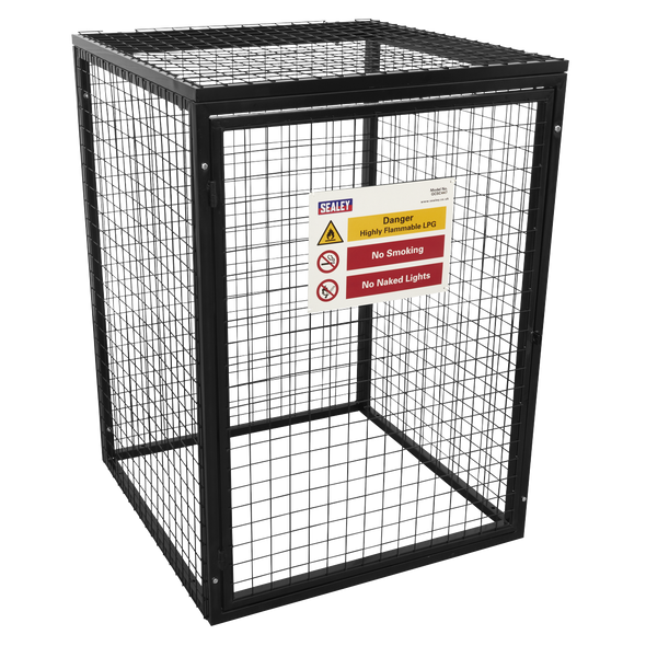 Gas Cylinder Safety Cage - 4 x 47kg