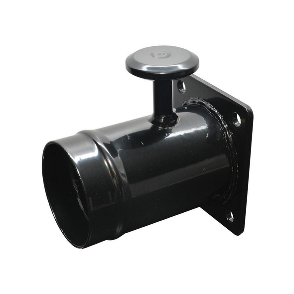 Britpart EGR Valve Blanking Removal Delete Bypass Kit for Range Rover L322 3.0 TD6, black metal engine component with mounting plate and cap