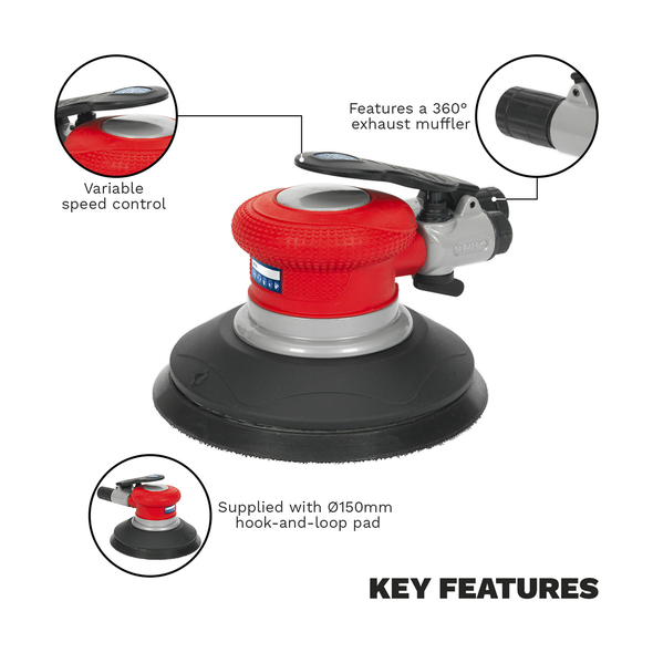 Generation Air Palm Random Orbital Sander 150mm