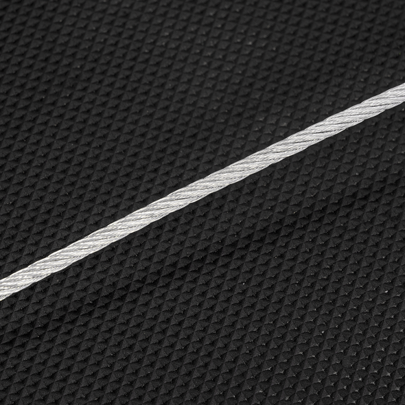 Geared Hand Winch with Brake & Cable 540kg Capacity