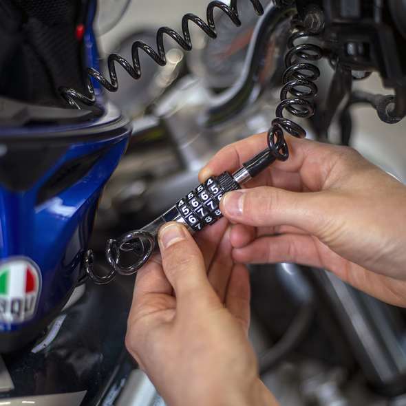 Helmet/Gear Cable Lock