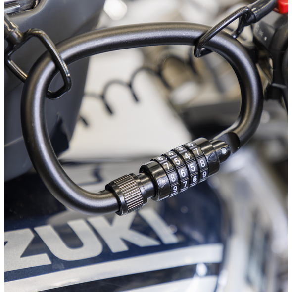 Helmet/Gear Lock with Cable