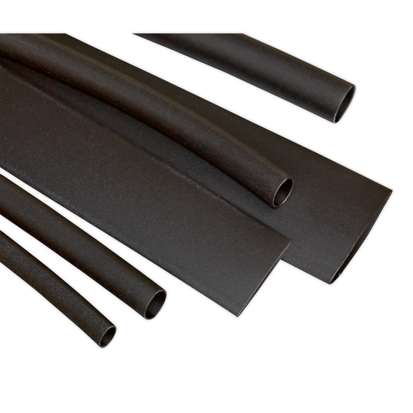 Heat Shrink Tubing Assortment 100mm 95pc - Black