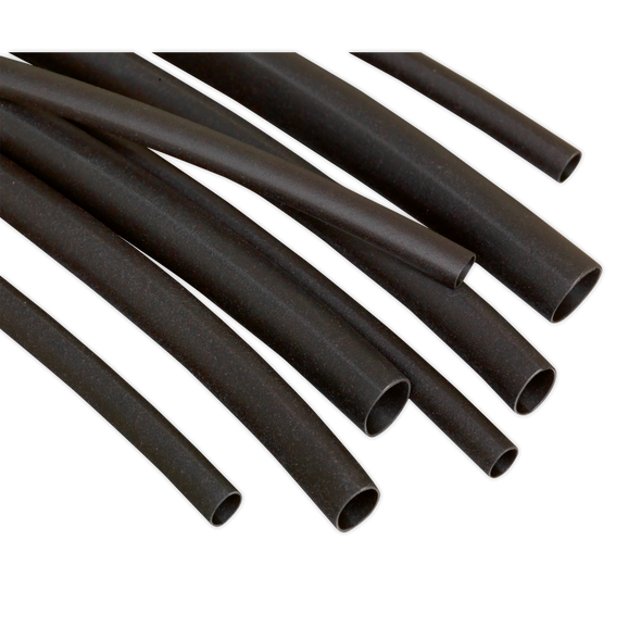 Heat Shrink Tubing Assortment 50 & 100mm 180pc - Black