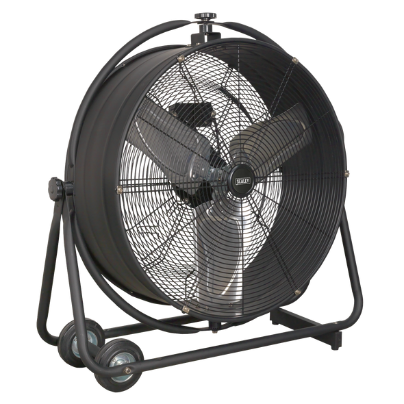 Industrial High Velocity Orbital Drum Fan 24" 230V