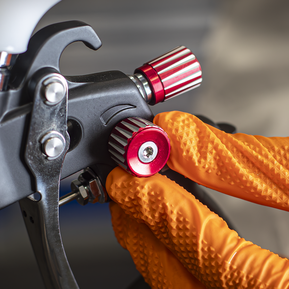 Premier Professional HVLP Gravity Feed Touch-Up Spray Gun 1mm Set-Up