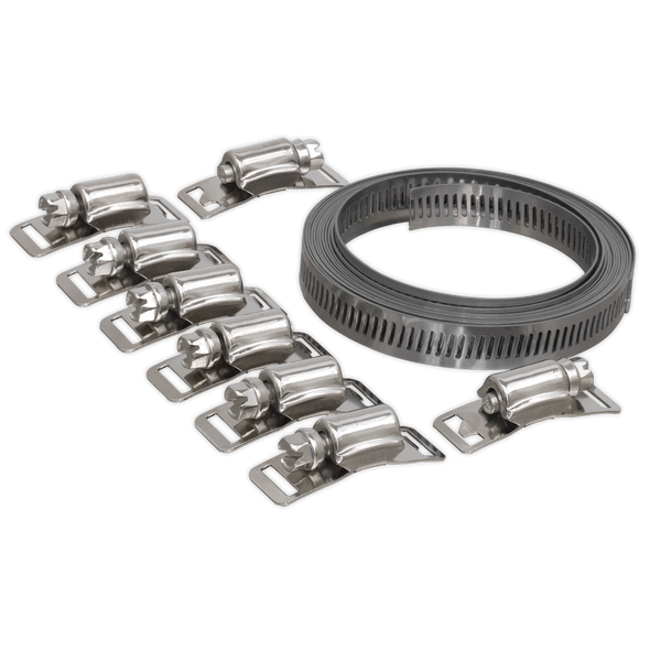 Self-Build Hose Clip Set 12.7mm Band Width