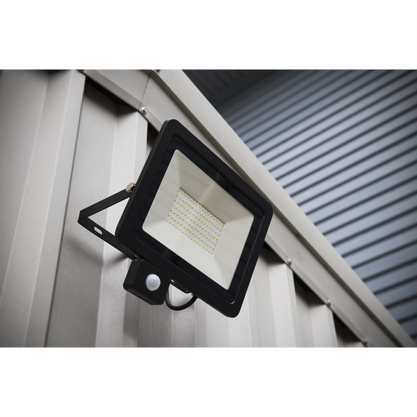 Extra-Slim Floodlight with PIR Sensor 50W SMD LED