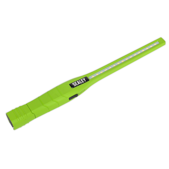Rechargeable 360° Slim Inspection Light 8W & 1W SMD LED - Green
