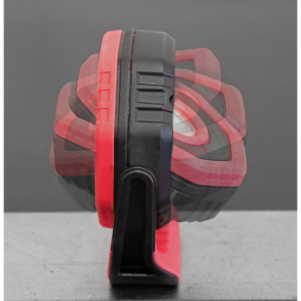 Rechargeable 360° Pocket Floodlight with Magnet 7W COB LED - Red