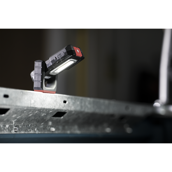 Inspection Light (x2) with Double Wireless Charging Base 3W COB & 1W SMD LED