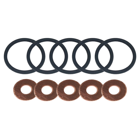 Injector sealing O-ring and washer kit set of 5 for Defender and Discovery 2 Td5 DA2479