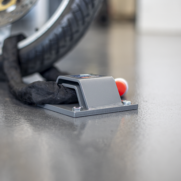 Motorcycle Ground Anchor with Twin Layer Protection