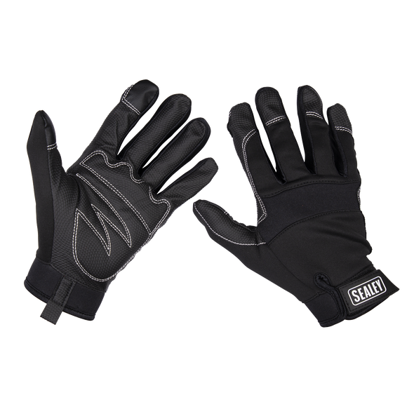 Premier Light Palm Tactouch Mechanic's Gloves (9) - Large
