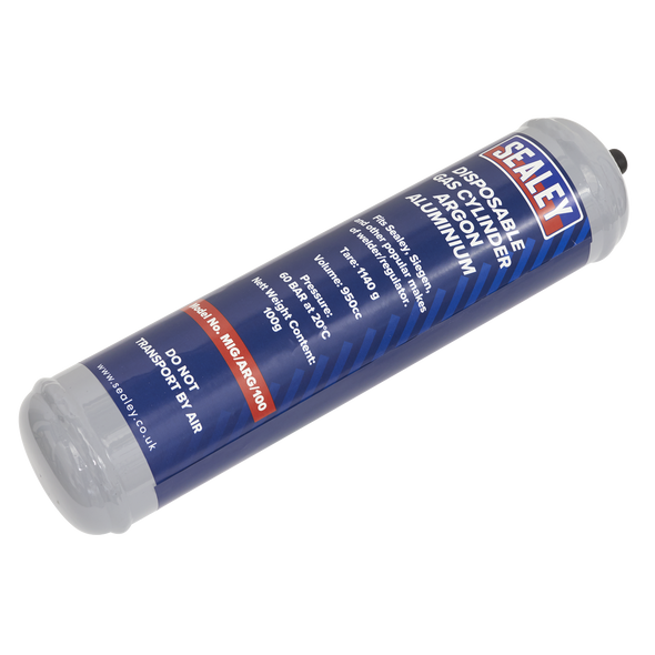 Disposable Argon Gas Cylinder 100g